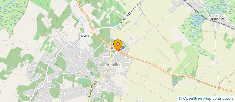 localisation de l'entreprise MADAME NATHALIE GALLET à BREUILLET
