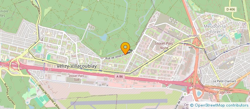 localisation de l'entreprise MADAME NATHALIE GALLOPIN  VELIZY-VILLACOUBLAY