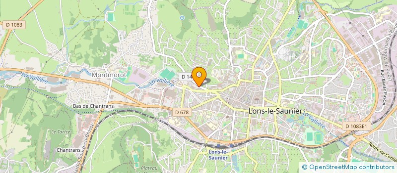 localisation de l'entreprise MADAME NATHALIE GALLOT  LONS-LE-SAUNIER