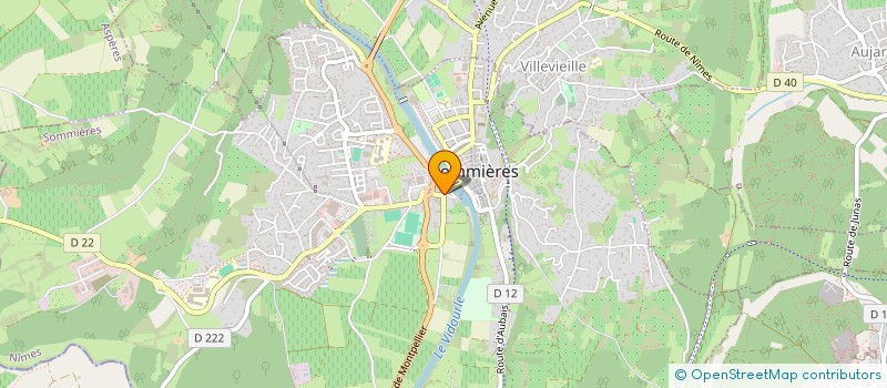 localisation de l'entreprise MADAME NATHALIE GALZY  SOMMIERES