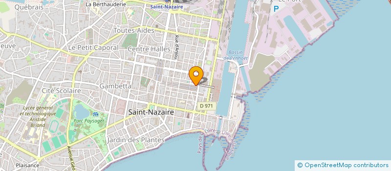 localisation de l'entreprise MADAME NATHALIE GAMPP à SAINT-NAZAIRE