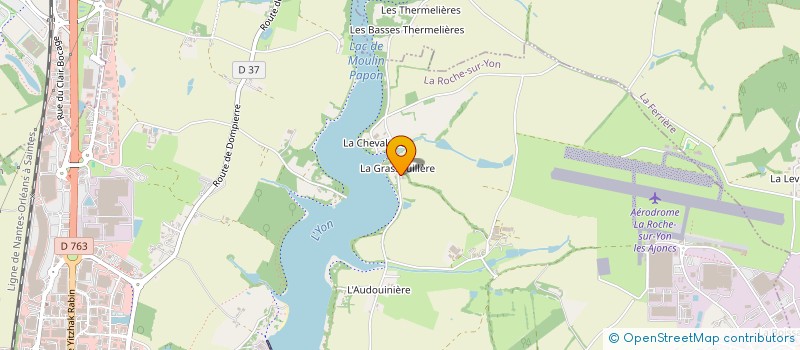 localisation de l'entreprise MADAME NATHALIE GANTIER à ROCHE SUR YON (LA)