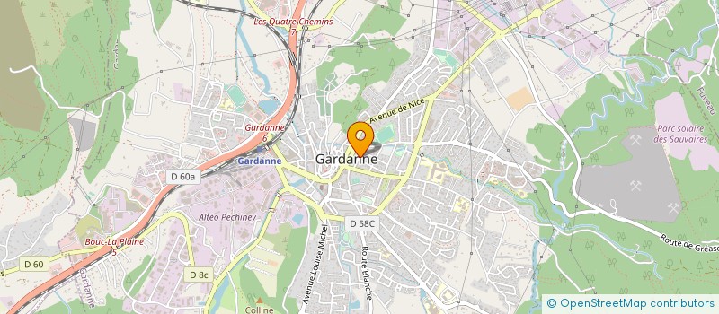 localisation de l'entreprise MADAME NATHALIE GARCIA à GARDANNE