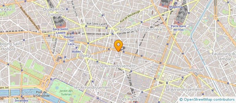 localisation de l'entreprise MADAME NATHALIE GARCON  PARIS