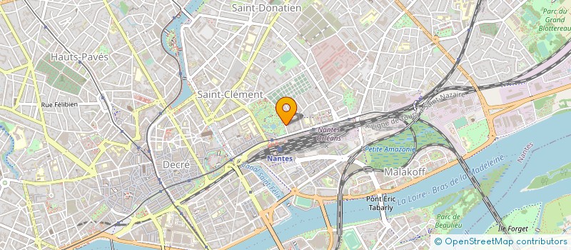 localisation de l'entreprise MADAME NATHALIE GARDEBAS  NANTES