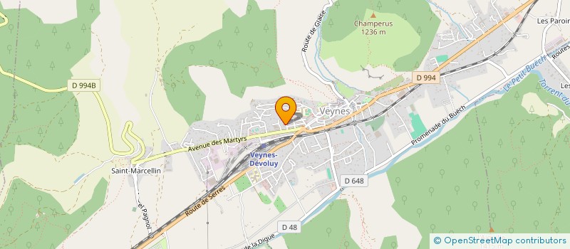 localisation de l'entreprise MADAME NATHALIE GARDIOL  VEYNES