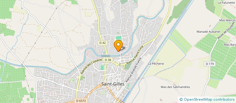 localisation de l'entreprise MADAME NATHALIE GARILLO à SAINT-GILLES