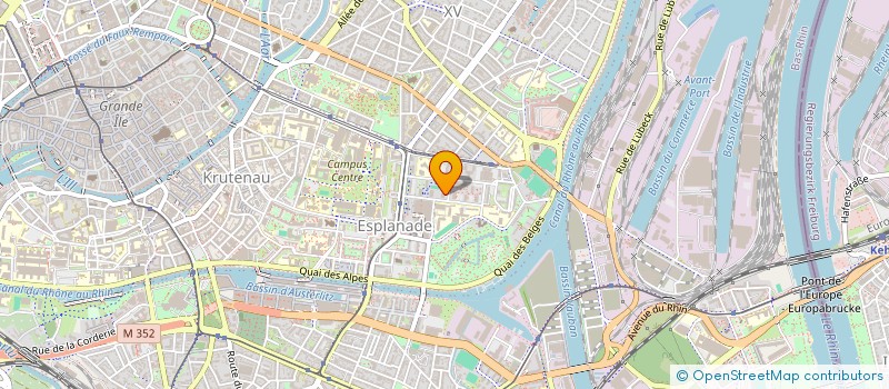 localisation de l'entreprise MADAME NATHALIE GARNY à STRASBOURG