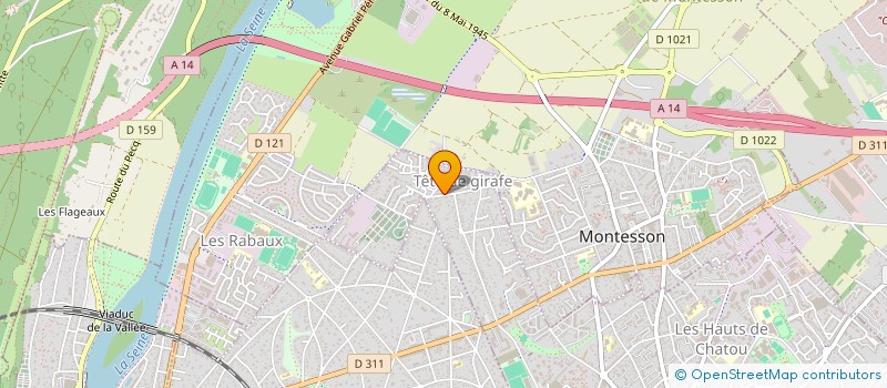 localisation de l'entreprise MADAME NATHALIE GARRIDO  CHATOU