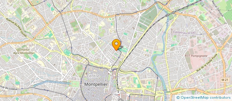 localisation de l'entreprise MADAME NATHALIE GASPARD à MONTPELLIER