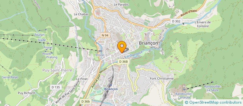 localisation de l'entreprise MADAME NATHALIE GASQUET à BRIANCON