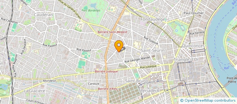 localisation de l'entreprise MADAME NATHALIE GATINAUD à BORDEAUX