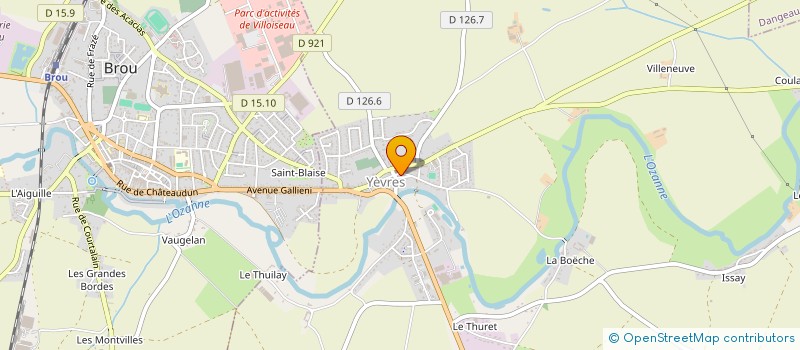 localisation de l'entreprise MADAME NATHALIE GAULLIER à YEVRES