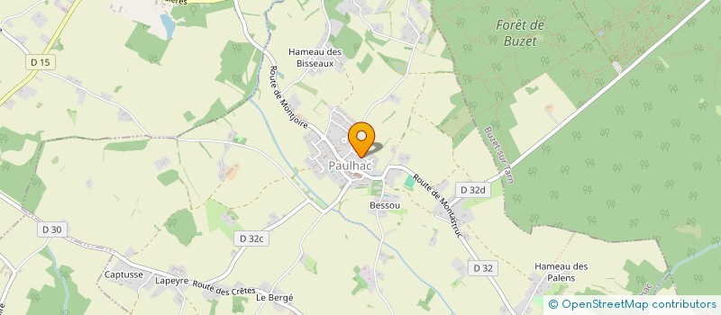 localisation de l'entreprise MADAME NATHALIE GAULT à PAULHAC