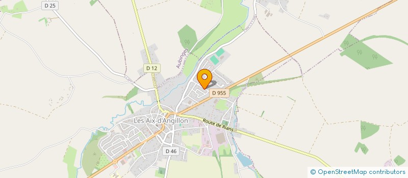 localisation de l'entreprise MADAME NATHALIE GAULTIER  LES AIX-D'ANGILLON