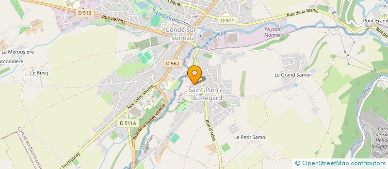 localisation de l'entreprise MADAME NATHALIE GAUQUELIN à SAINT-PIERRE-DU-REGARD