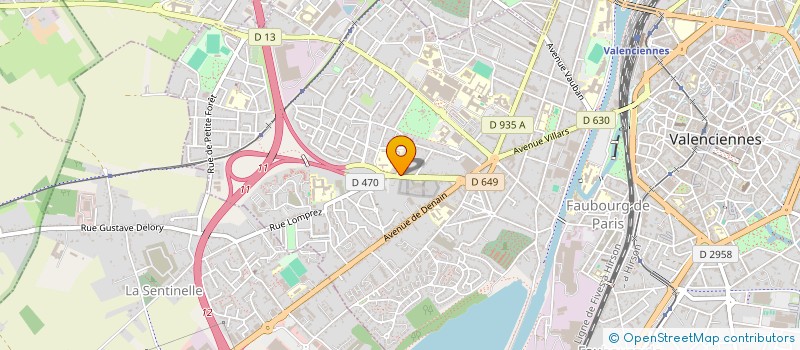 localisation de l'entreprise MADAME NATHALIE GAUTHIEZ à VALENCIENNES