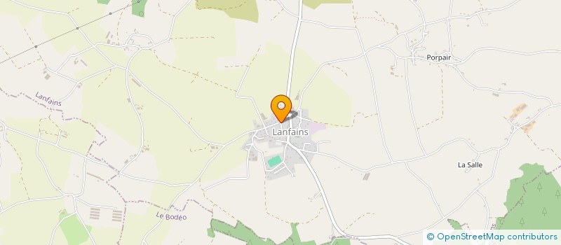 localisation de l'entreprise MADAME NATHALIE GAUTIER  LANFAINS