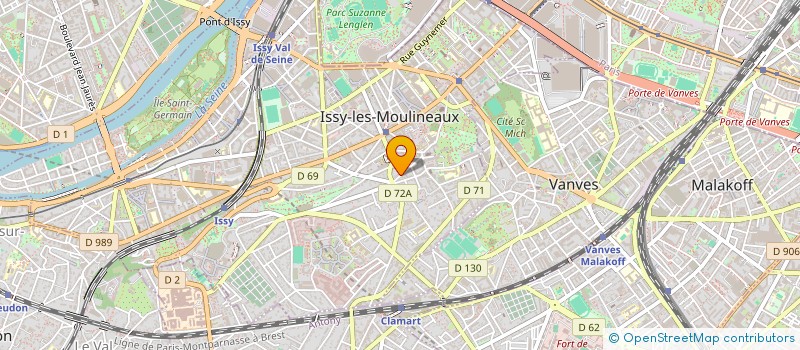 localisation de l'entreprise MADAME NATHALIE GAVELLE à ISSY-LES-MOULINEAUX