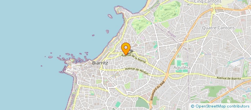 localisation de l'entreprise MADAME NATHALIE GELOS à BIARRITZ