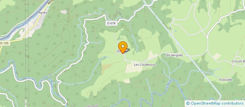 localisation de l'entreprise MADAME NATHALIE GENDRE à CHALVIGNAC