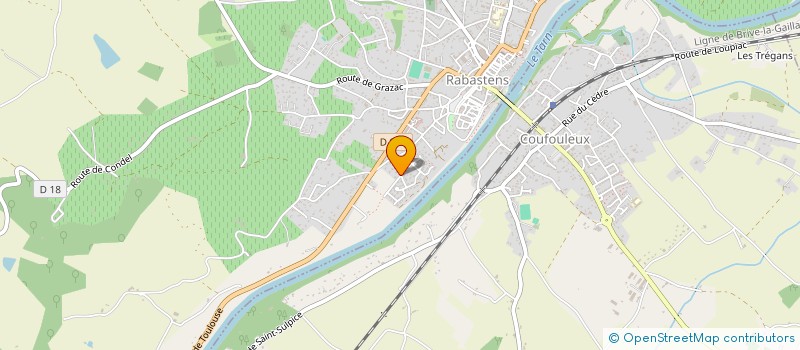 localisation de l'entreprise MADAME NATHALIE GENEVIEVE à RABASTENS