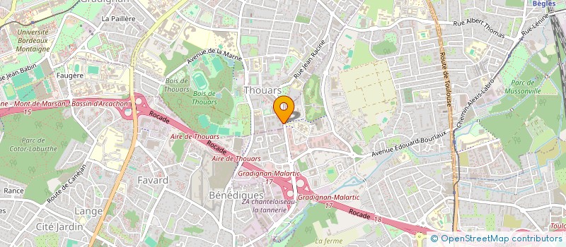 localisation de l'entreprise MADAME NATHALIE GENTIL  VILLENAVE-D'ORNON