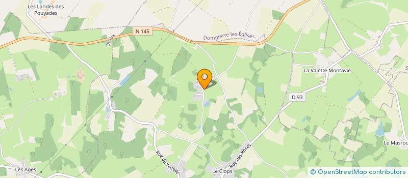 localisation de l'entreprise MADAME NATHALIE GENTY  VILLEFAVARD