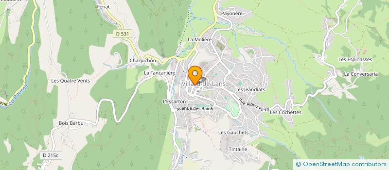 localisation de l'entreprise MADAME NATHALIE GEOFFRAY à VILLARD-DE-LANS
