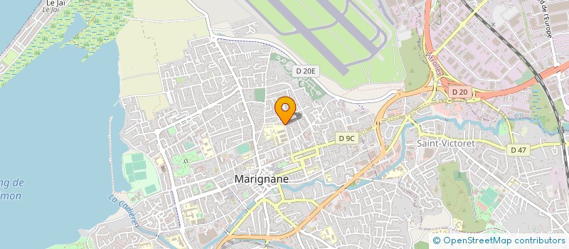 localisation de l'entreprise MADAME NATHALIE GERARD à MARIGNANE