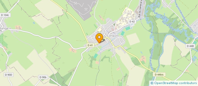 localisation de l'entreprise MADAME NATHALIE GERARD  LORQUIN