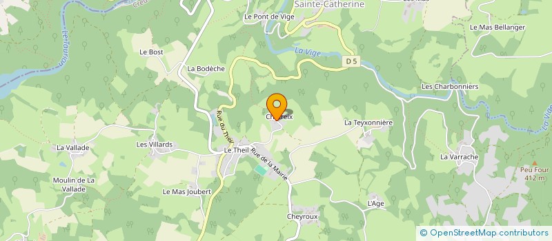 localisation de l'entreprise MADAME NATHALIE GERARD à SAINT-MARTIN-SAINTE-CATHERINE