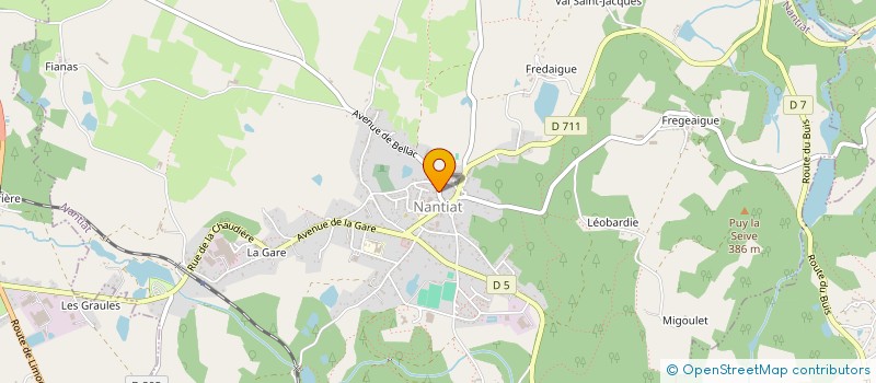 localisation de l'entreprise MADAME NATHALIE GERARD à NANTIAT