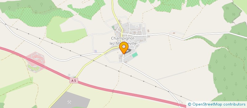 localisation de l'entreprise MADAME NATHALIE GERARD  CHAMPIGNOL-LEZ-MONDEVILLE