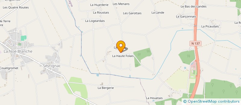 localisation de l'entreprise MADAME NATHALIE GERARD  BAIN-DE-BRETAGNE