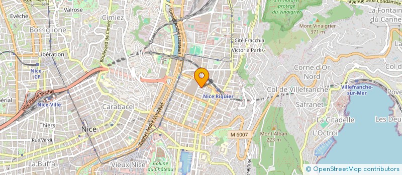 localisation de l'entreprise MADAME NATHALIE GERARD à NICE
