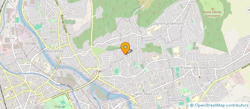 localisation de l'entreprise MADAME NATHALIE GERMAIN  MALZEVILLE