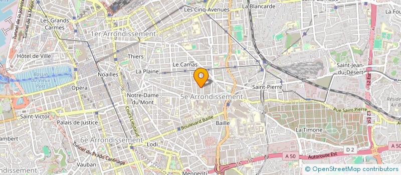 localisation de l'entreprise MADAME NATHALIE GERMAIN à MARSEILLE
