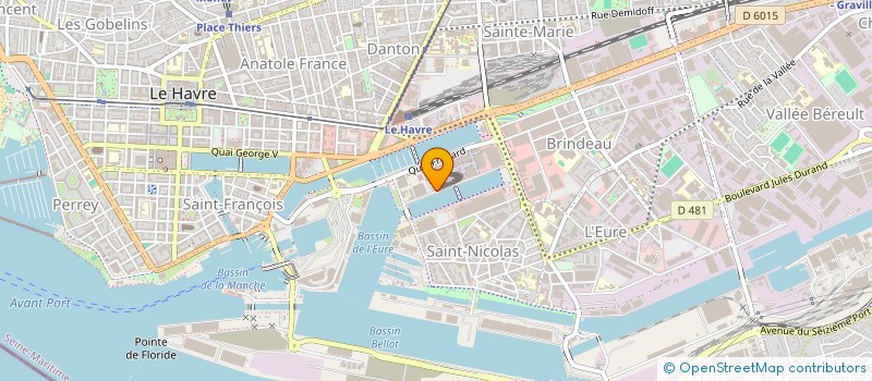 localisation de l'entreprise MADAME NATHALIE GERMAIN  LE HAVRE