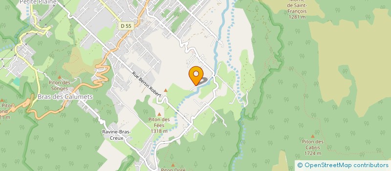 localisation de l'entreprise MADAME NATHALIE GHIRARDO  LA PLAINE-DES-PALMISTES