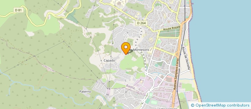 localisation de l'entreprise MADAME NATHALIE GIAMPIETRI à BASTIA