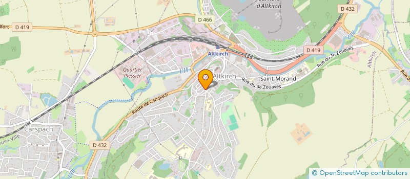 localisation de l'entreprise MADAME NATHALIE GIGOS  ALTKIRCH