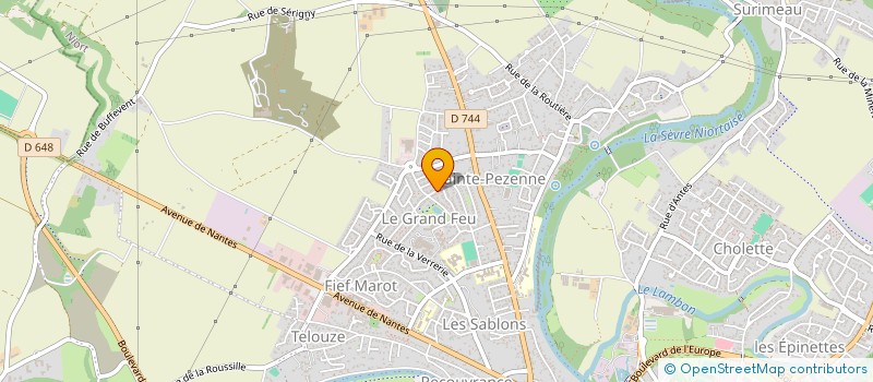 localisation de l'entreprise MADAME NATHALIE GILBERT à NIORT