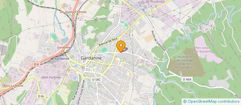 localisation de l'entreprise MADAME NATHALIE GIPPON à GARDANNE
