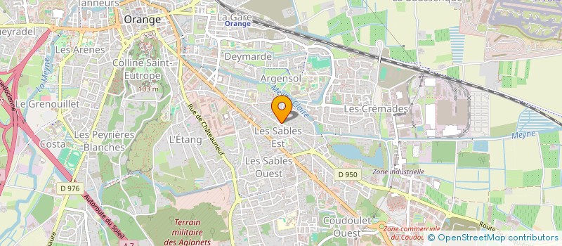 localisation de l'entreprise MADAME NATHALIE GIRARD à ORANGE