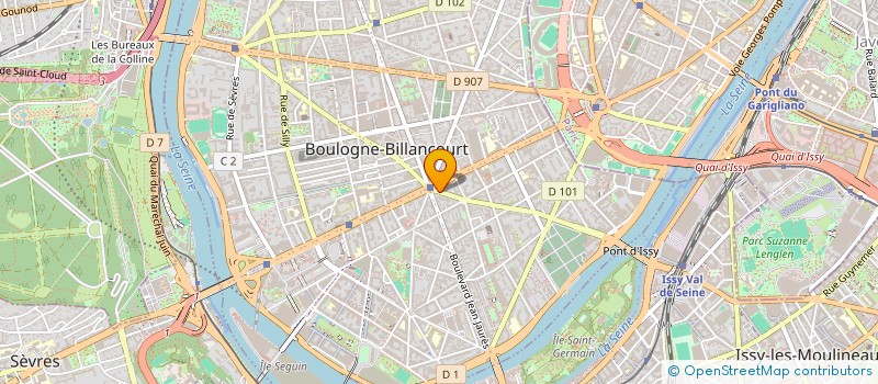 localisation de l'entreprise MADAME NATHALIE GIRAULT à BOULOGNE-BILLANCOURT