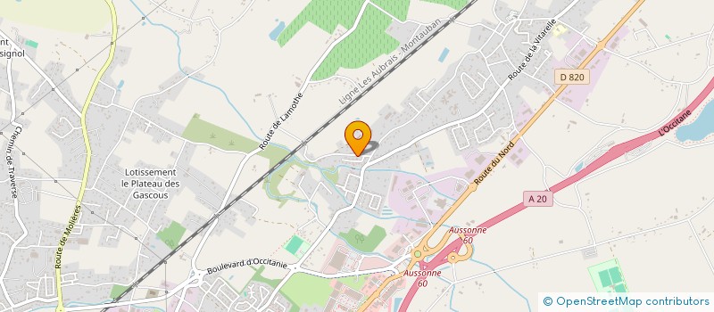 localisation de l'entreprise MADAME NATHALIE GLEVER  MONTAUBAN