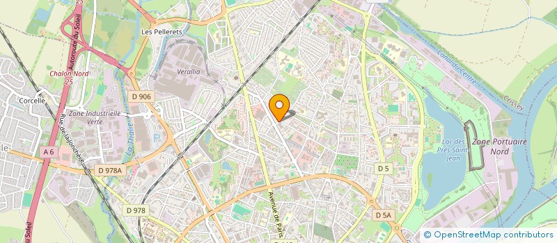 localisation de l'entreprise MADAME NATHALIE GMIZA  CHALON-SUR-SAONE