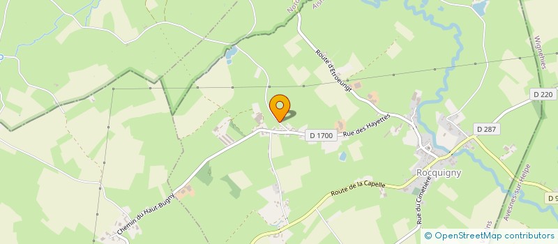 localisation de l'entreprise MADAME NATHALIE GODEFROID  ROCQUIGNY