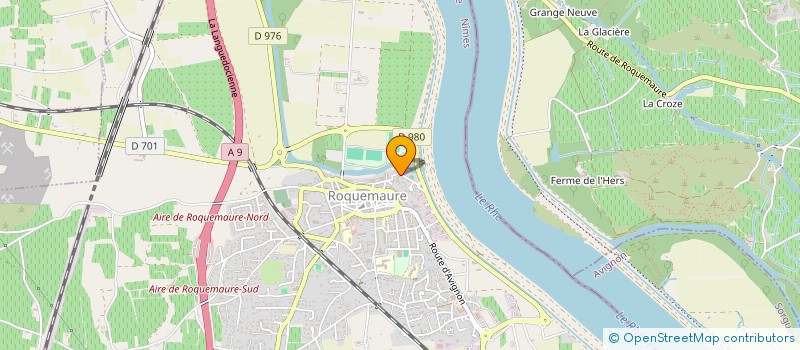 localisation de l'entreprise MADAME NATHALIE GODEFROY  ROQUEMAURE